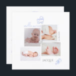 Invitation PixDezines Jouets Remerciements Naissance Fille<br><div class="desc">PixDezines crâne bleu irisé et jouets Merci de douche et Faire-part de naissance et un coeur rouillé pour une petite fille avec 4 cadres photo. Copyright © 2020 PixDezines™. Tous droits réservés.</div>