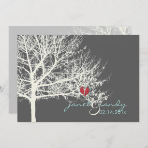 Invitation PixDezines OISEAUX DE NEIGE/couleurs HIVER/DO-IT-Y