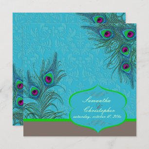 Invitation PixDezines Peacock Charme