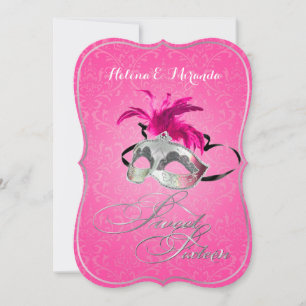 Invitation PixDezines Rossi Douce 16 Mascarade/DIY couleur!!