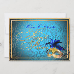 Invitation PixDezines Rossi Sweet 16 Masquerade/DO-IT-YOURSEL