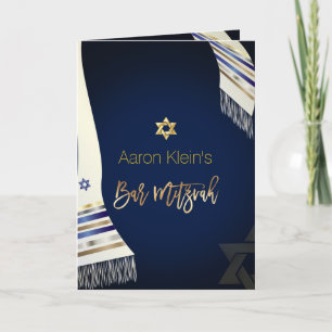 Invitation PixDezines tallit/bar photo mitzvah/DO-IT-YOURSELF
