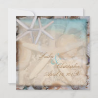 PixDezines Under the Sea, Starfish/Invitations