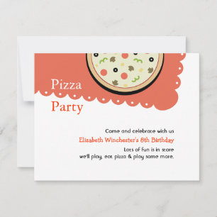 Invitation Pizza