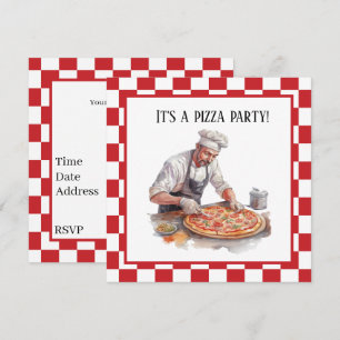 Invitation pizza cool