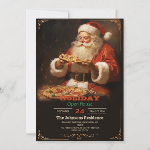 Invitation Pizza du Père Noël