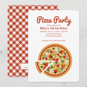 Invitation Pizza Slice