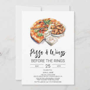 Invitation Pizza & Wings avant les anneaux