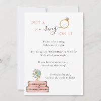 Placez une bague dessus Voyage Thème Bride jeu