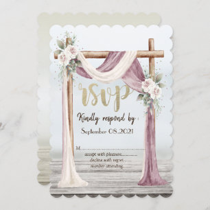Invitation Plage Arbor RSVP