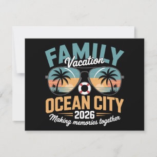 Invitation Plage d'Ocean City