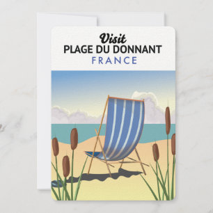 Invitation Plage du Donnant France