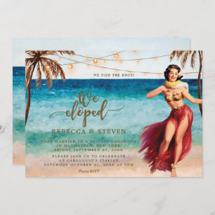 Invitation plage nous avons noué le noeud que nous avons écha