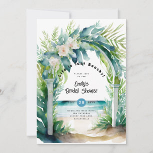 Invitation Plage Océan BABYSHOWER ANNIVERSAIRE MARIAGE