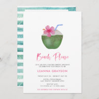 Plage S'Il Vous Plaît Coconut Tropical Bachelorett