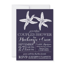 Plage Starfish Couples Fête des mariées Mariage