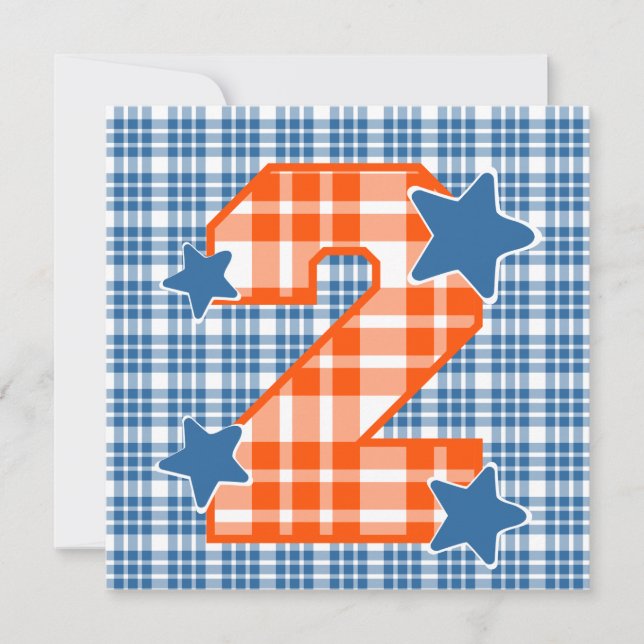 Invitation Plaid moderne nommé fait sur commande V06C1 du (Devant)