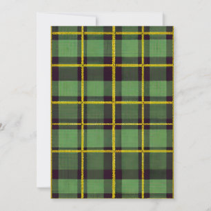Invitation Plaid vert