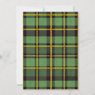 Invitation Plaid vert