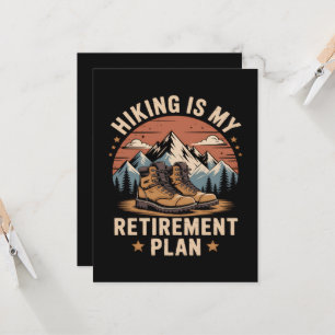 Invitation Plan de retraite randonnée Citation drôle