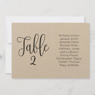 Invitation Plan de table de mariage rustique. Paysage campagn