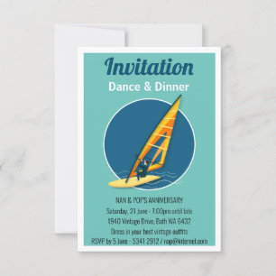Invitation Planche à voile