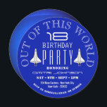 Invitation Planet Neptune, la navette spatiale fête son anniv<br><div class="desc">Ces invitations sont parfaites pour tous ceux qui planifient une fête spatiale. Le design comprend d'élégantes navettes spatiales avec un arrière - plan Neptune et est complété par une formulation adaptée. Le design branché peut être personnalisé en fonction de vos événements spéciaux et sera l'faire-part parfait pour tout évènement sur...</div>