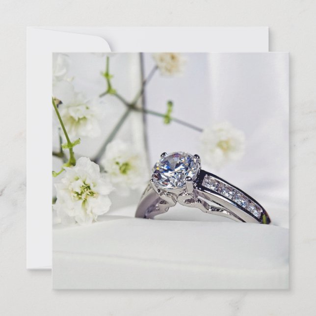 Invitation Plans de la partie d'engagement (Devant)