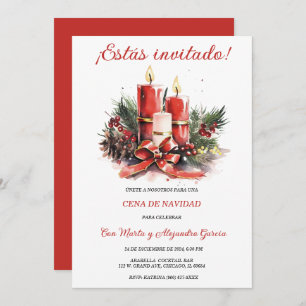 Invitation Plantillas a Fiestas de Navidad Personalizadas
