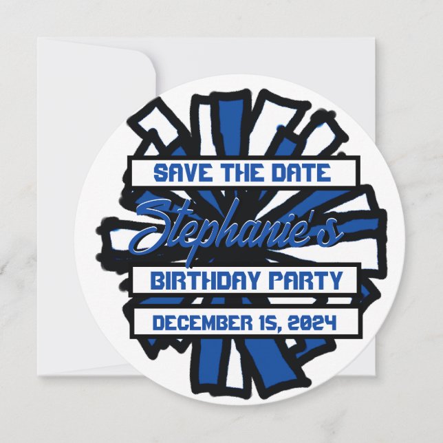 Invitation Plat Pom, #2 (Devant)