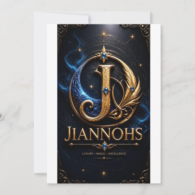 Invitation plate, taille: 127 mm x 178 mm, Papier: (Devant)