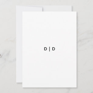 Invitation plate, taille : 13 x 18 cm,