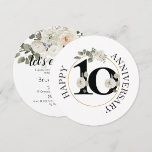 Invitation plate, taille : 5,25 po x 5,25 po, papi