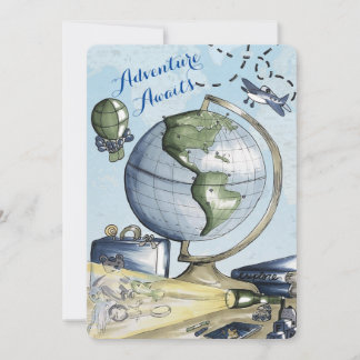 Invitation plate, Taille : 5" x 7", Papier : Matte