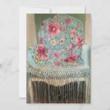 Invitation plate, Taille : 5" x 7", Papier : Matte