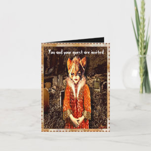 Invitation plié Hallow's Eve Special Halloween