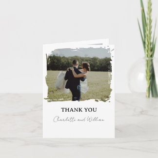 Invitation pliée minimaliste simple