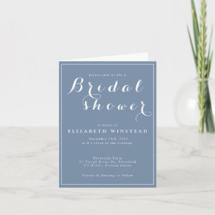 Invitation pliée pour la fête de mariage - Élégant