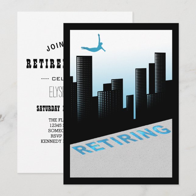 Invitation plongée à la retraite (Devant / Derrière)