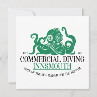 Invitation Plongée Commerciale Innsmouth