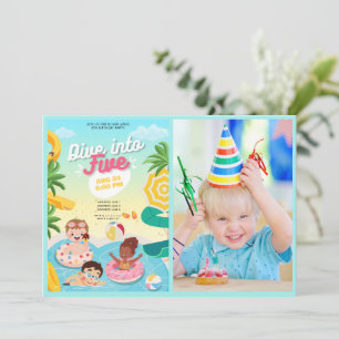 Invitation Plongée rétro à cinq ans