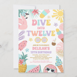 Invitation Plongez dans douze ans de plage tropicale pour un