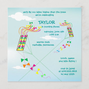 Invitation Plus haut - anniversaire invitations-3 de