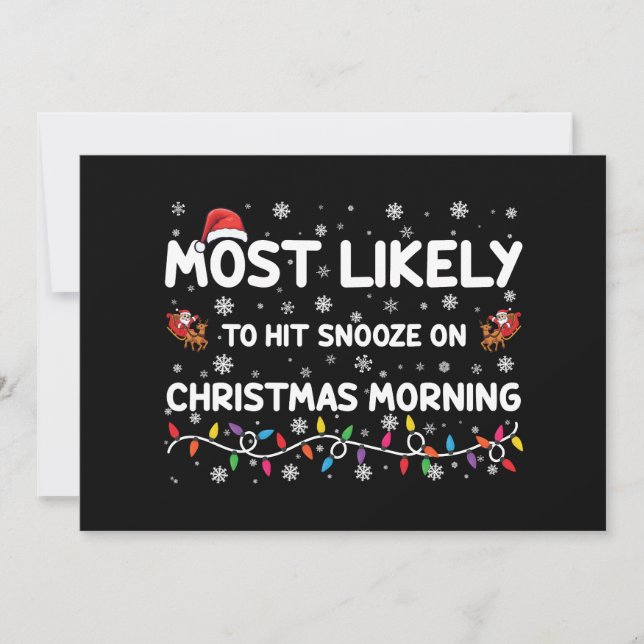 Invitation Plus susceptible de cliquer sur snooze le matin de (Devant)
