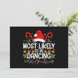 Invitation Plus Susceptible De Danser Famille Assortie