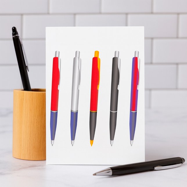 Invitation Plusieurs stylos (Créateur téléchargé)