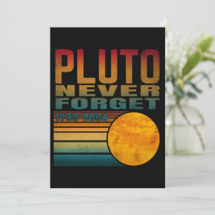 Invitation Pluto n'oublie jamais