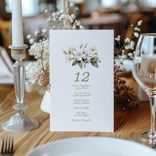 Invitation Plutôt blanc mariage de fleurs de pomme