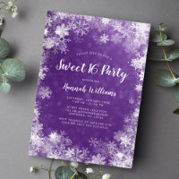 Pneus violets hiver Wonderland Sweet 16