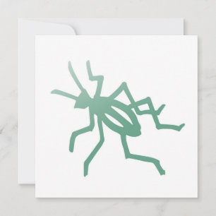 Invitation Poetica Green Cricket